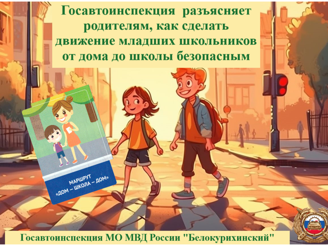 Дом - школа - дом.